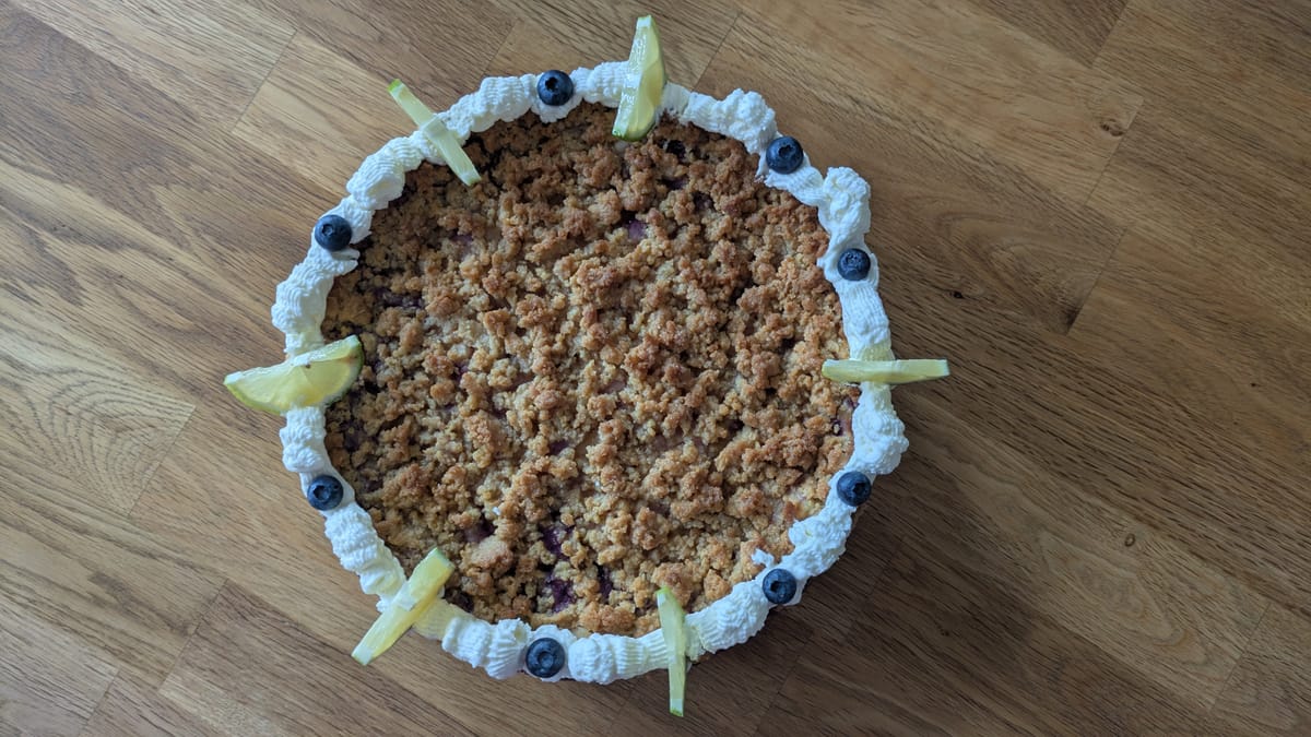 Blueberry-Lemon-Cheesecake