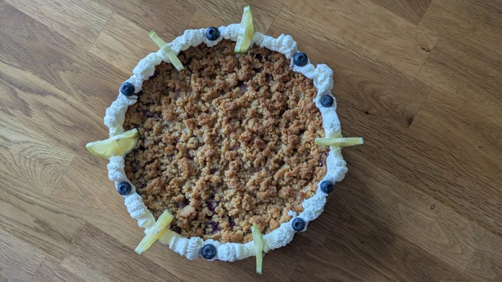 Blueberry-Lemon-Cheesecake